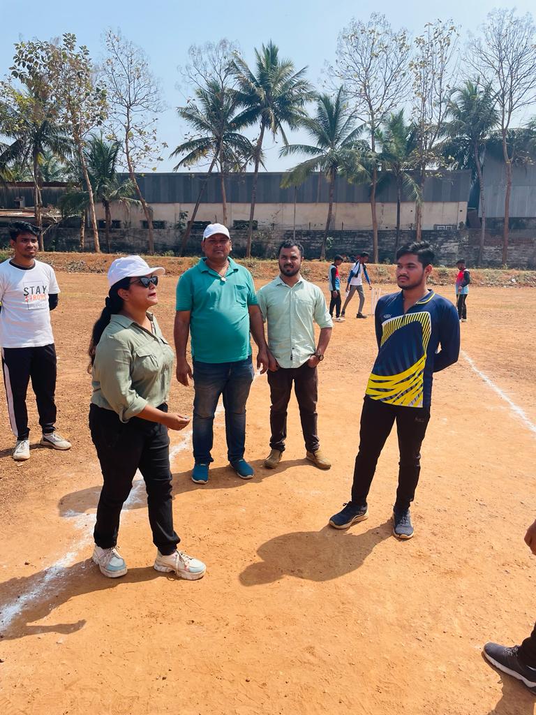 ANNUAL ATHLETIC MEET - 2024, CRICKET MATCH